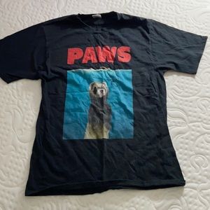 Port & company PAWS ferret shirt